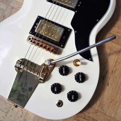 RARE! Gherson SG-style guitar - 1970s made in Italy image 4