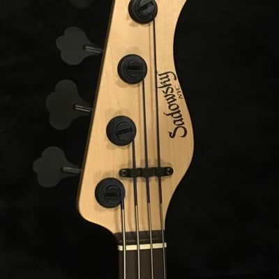Sadowsky NYC Standard J-Bass 4-21 2017 Natural image 5