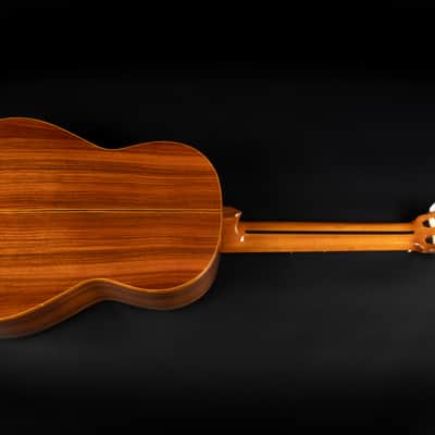 1993 Amalio Burguet 3M Cedar Indian Rosewood - Natural High Gloss | Vintage All Solid Spanisch Masterbuilt Classical Guitar Ebony Fretboard | Case image 10