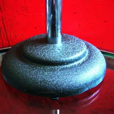 Vintage 1940's era Atlas Sound DS7 cast iron microphone desk stand Shure Electro Voice DS5 DS10 # 1 image 5