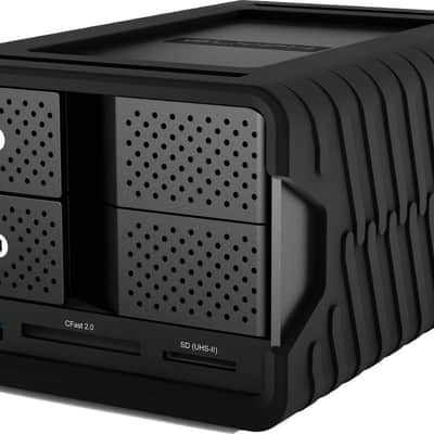 Glyph Blackbox Pro RAID 8TB USB-C Desktop Hard Drive with Hub - Black image 1