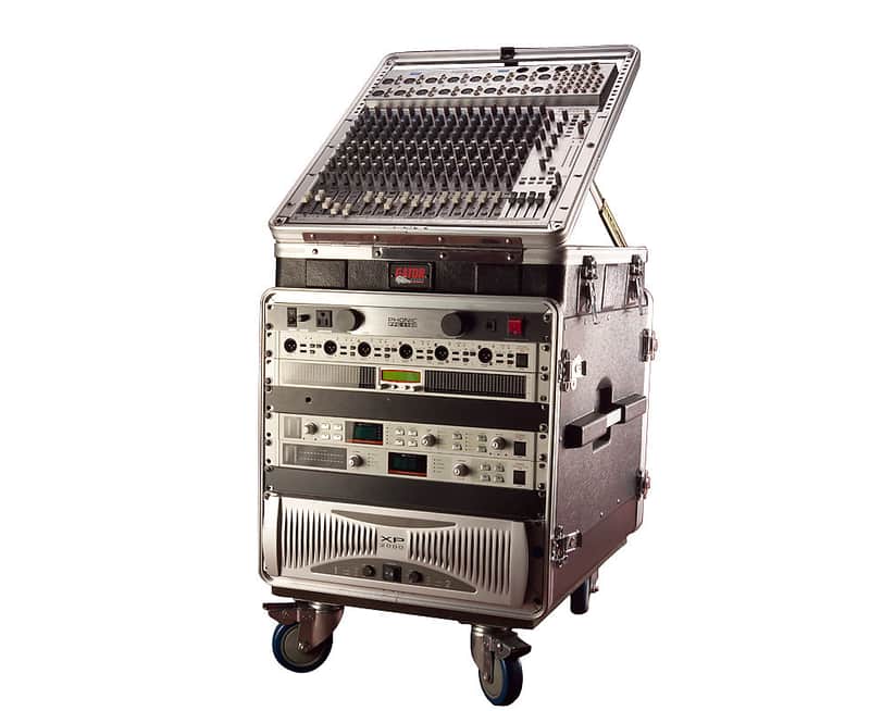 Gator GRC-12X10-PU Molded Pop-Up 12U Top/10U Side Rack Case image 1