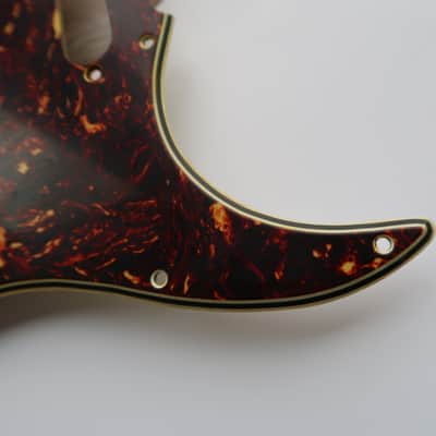 62 Fender Stratocaster celluloid tortoise pickguard USA 1960 thru 1962 avri strat guard image 13