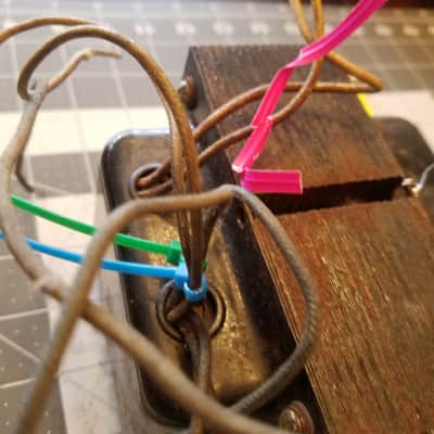 Midwest 620951  Vintage Power Transformer Tested 310-0-310 / 6.3 / 5 / 12.6 V HUGE 9 lb Tube Amp Project 1953 image 8