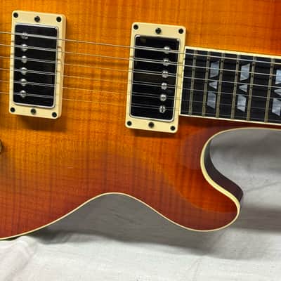 Hamer USA Custom Order Monaco Super Pro Guitar with COA + Case 2005 - '59 Burst / Ebony fingerboard image 7