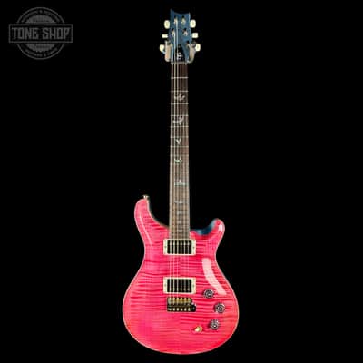 PRS TSG Exclusive Wood Library DGT 10 Top Bonnie Pink w/Frost Blue Metallic Back w/case 0427906 image 2