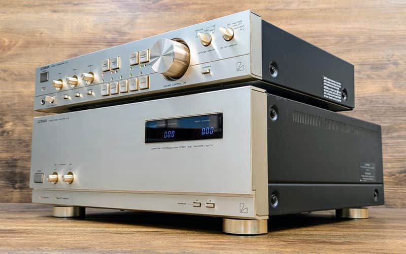 Luxman M03 Amplifier and Luxman C03 Preamplifier/ Fully Serviced and Tested/ Japan/ Excellent Condition/ Free Shipping image 1
