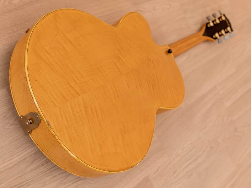 1977 Greco L-200 Vintage Archtop Blonde L-5 CES w/ Maxon U-2000