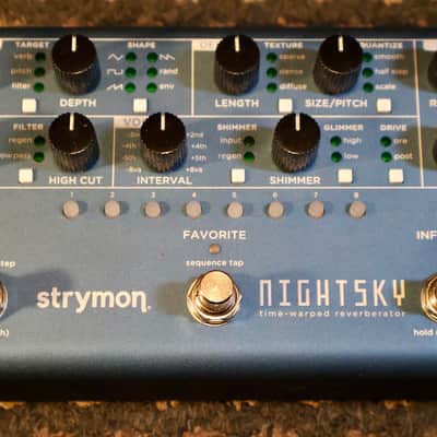 Strymon NightSky Time-Warped Reverberator 2020 - Present - Blue image 1