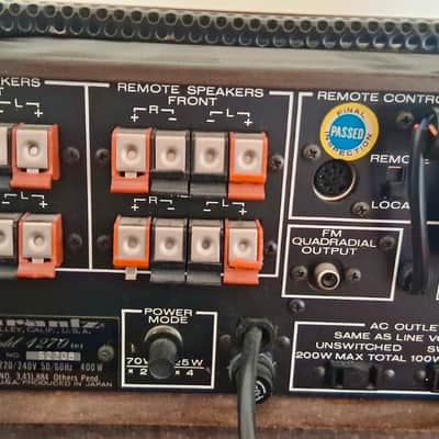 Marantz Model 4270 Stereo and Quadradial Receiver image 8