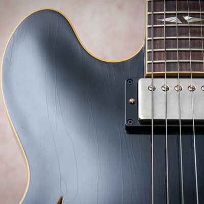 GIBSON USA Custom Shop '64 Trini Lopez Murphy Lab Ultra Light Aged " Ebony + Rosewood" (2022) image 7