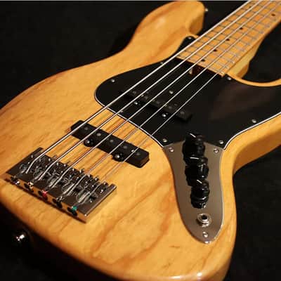 Mike Lull V5 Natural 5 String Jazz Bass image 2