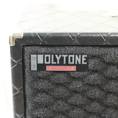 Vintage Early 1980's Polytone Mini-Brute V 2x10 Combo Amp w/ Cover Included! image 5