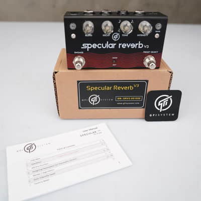 GFI System Specular Reverb v3 Guitar Effects Pedal w/ Box #59295 image 11