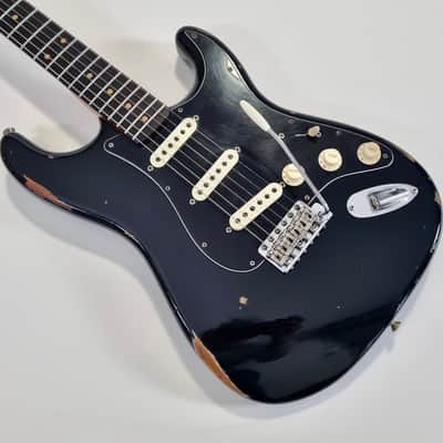 Fender Stratocaster Relic Ancho Poblano Roasted 2019 Custom Shop Limited Edition Black image 10