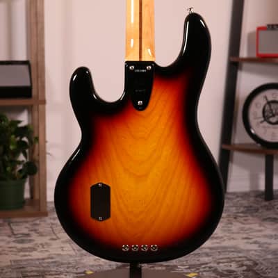 MusicMan Retro '70s StingRay 4 Bass - Maple Fingerboard, Vintage Burst image 17