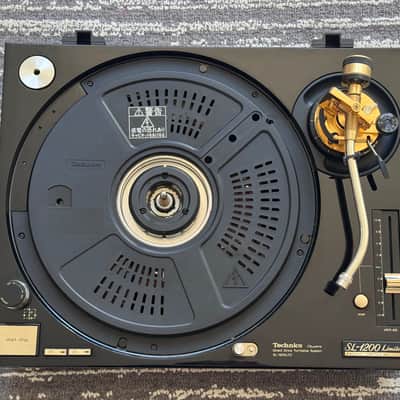 Technics SL-1200LTD Gold Limited Edition Direct Drive Turntable No 2856 image 6