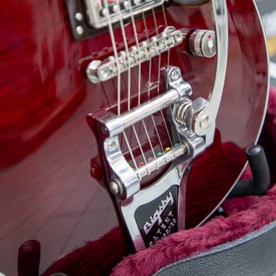 GRETSCH G6134TFM-NH Nigel Hendroff Signature Penguin - Dark cherry image 9