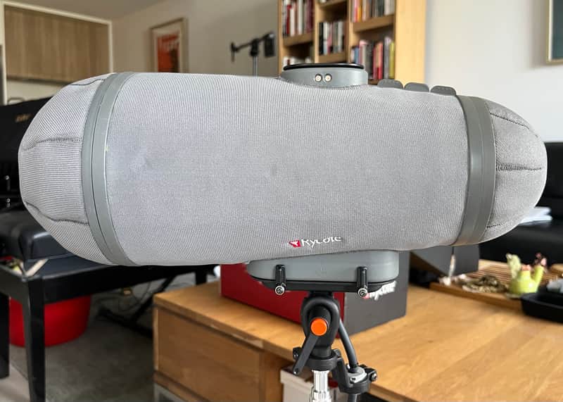 Rycote Cyclone Windshield Kit, Medium - Grey 3D-Tex® material image 1