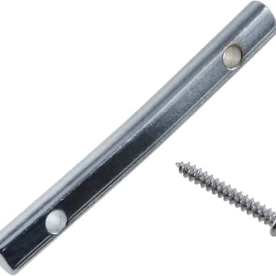 2pcs Guitar String Retainer Bar 44.8mm Guitar String Retainer Bar with Mounting Screws Metal Guitar Parts Accessories Guitar Tree Guide For Electric Guitars Parts image 2