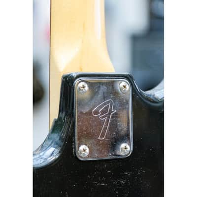 1980 Fender Musicmaster Bass black image 16