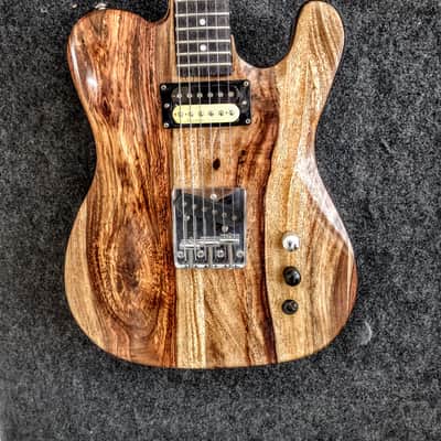 T style Handmade Rosewood carved top guitar Mahogany body 2024 - Nitro lacquer finish image 1
