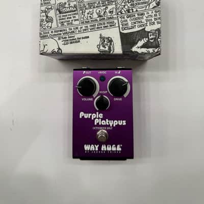 Way Huge Purple Platypus Octidrive MKII Octave Overdrive Guitar Effect Pedal image 1