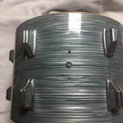 Rogers Holiday 13”x 9” Tom 1960’s - Steel Grey Ripple image 4