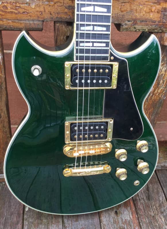 Yamaha SG-2000s (1982, Translucent Green) | Reverb UK