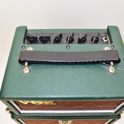 Vox MSB25 Mini Superbeetle 25-watt 1x10" Electric Guitar Amp Mini-stack, British Racing Green image 4