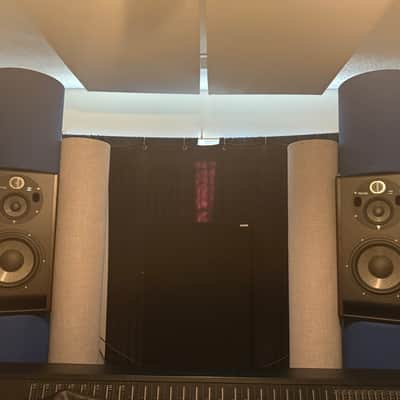Focal Trio11 Be 2/3-Way Active Nearfield / Midfield Studio Monitors (Pair) 2023 - Black / Red Ash Sides image 2