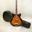 Vintage 1966 Fender Coronado II Electric Guitar w/ Case
