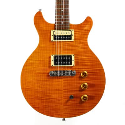 1995 Hamer USA Studio Archtop Amber Double Cutaway Electric Guitar - w/ Original Case - AMAZING! image 7