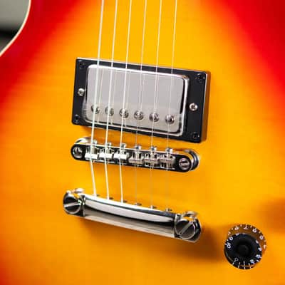 Epiphone Les Paul Tribute Plus Electric Guitar - Heritage Cherry Sunburst image 8