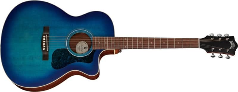 GUILD ITALIA OM-240CE DARK BLUE BURST image 1
