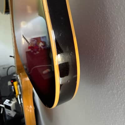Hohner Professional Te Custom 80s - sunburst Telecaster EMG image 14