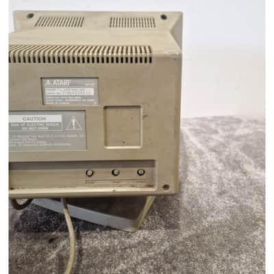 Atari SM125 Monitor - Grey – Monitor - Fair image 5