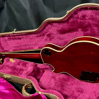 Gibson Les Paul Custom Florentine Plus Custom Shop USA 1997 - Cherry Red image 13
