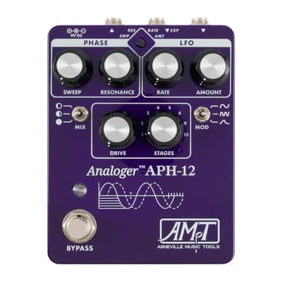 Asheville Music Tools APH-12 12-Stage Analog Phaser Pedal