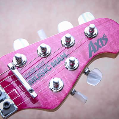 ERNIE BALL USA Music Man Limited Ed. Axis 30th Anniversary 26 of 100 "Translucent Pink" (2026) image 12