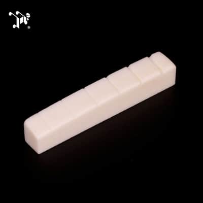 Tone Ninja Genuine Bleached Bone Slotted 43mm (e.g. PRS SE) Nut TN-NUT-007-BL image 1