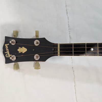 1951 Gibson Electric Tenor Archtop Guitar – 4 String – Blonde – P90 – A-7233 – Case image 3