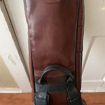 Probag Leather DOUBLE gig bag for Electric Bass 2022 image 13