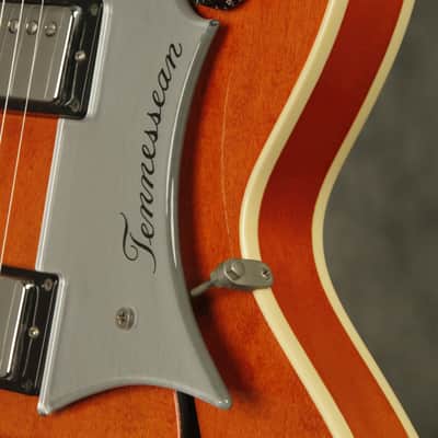 RARE 1990 Gibson Chet Atkins Tennessean Sunrise Orange stamped PROTOTYPE image 7