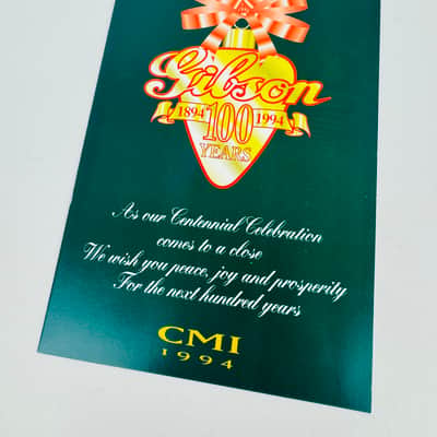 Gibson Centennial Christmas Card 1994 image 2