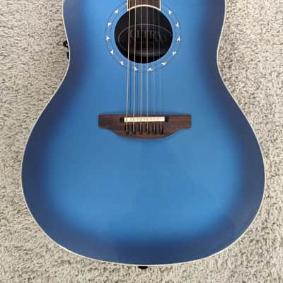 Ovation Ultra Mid-Depth Acoustic Electric Guitar, 1516DTD - Dusk Til Dawn Finish image 3