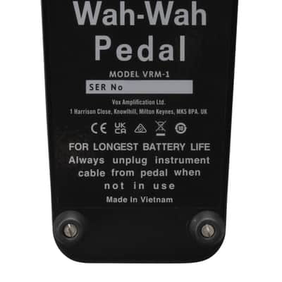 Vox RM1 Real McCoy Wah Pedal - FREE SHIPPING TO THE USA image 3
