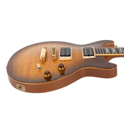Used Gibson Les Paul DC Double Cutaway Standard Honey Burst Flame Top 2003 image 3