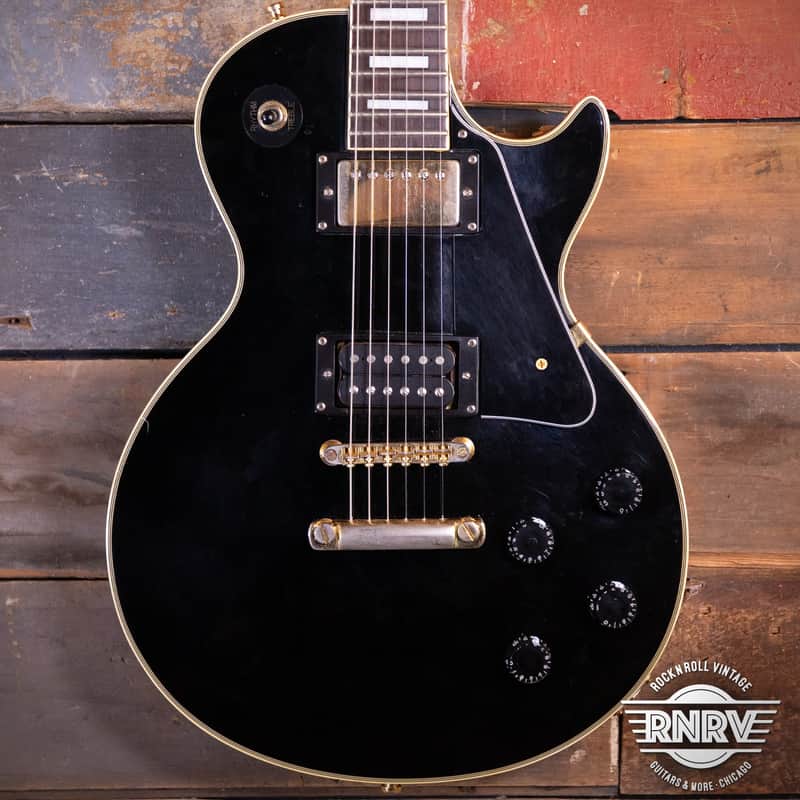 Epiphone LPC-80 1980's - Black image 1