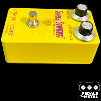 Chase Tone Purple Stardust Hi-Octave Reissue 2022 - Yellow - X18895 image 5